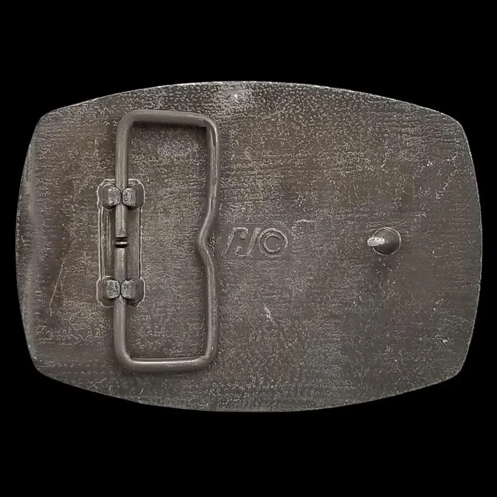 Vintage Belt Buckle‎ Brass Tyler Pipe Employees Credit Union Banking USA By PJ